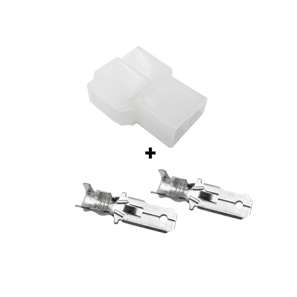 **SurePower - ICOM Radio Side Connector Housing with 2 Plug Connectors